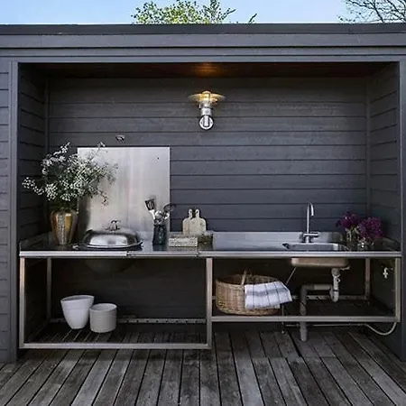 Luxury Summer House On Langeland With Sea View 別荘